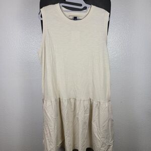 Universal Thread Women's Mini Shift Dress Tan Size L